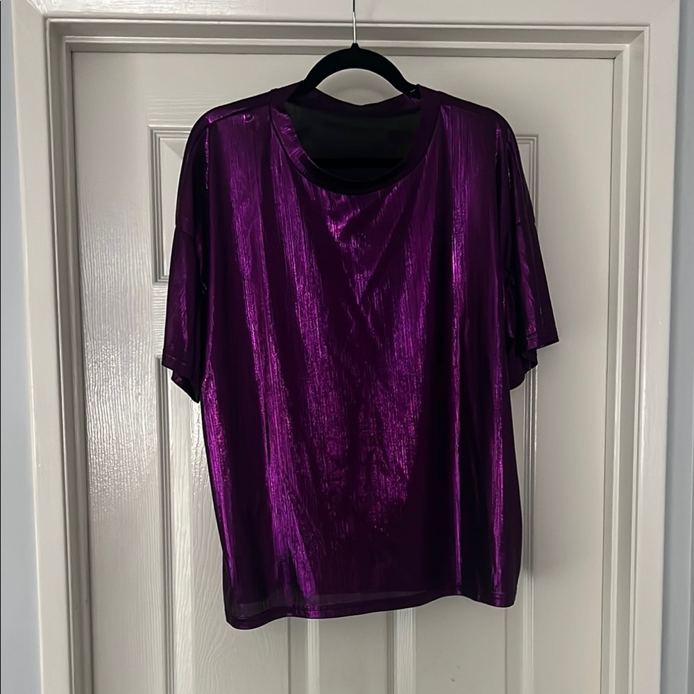 Shimmering Purple Women's Top